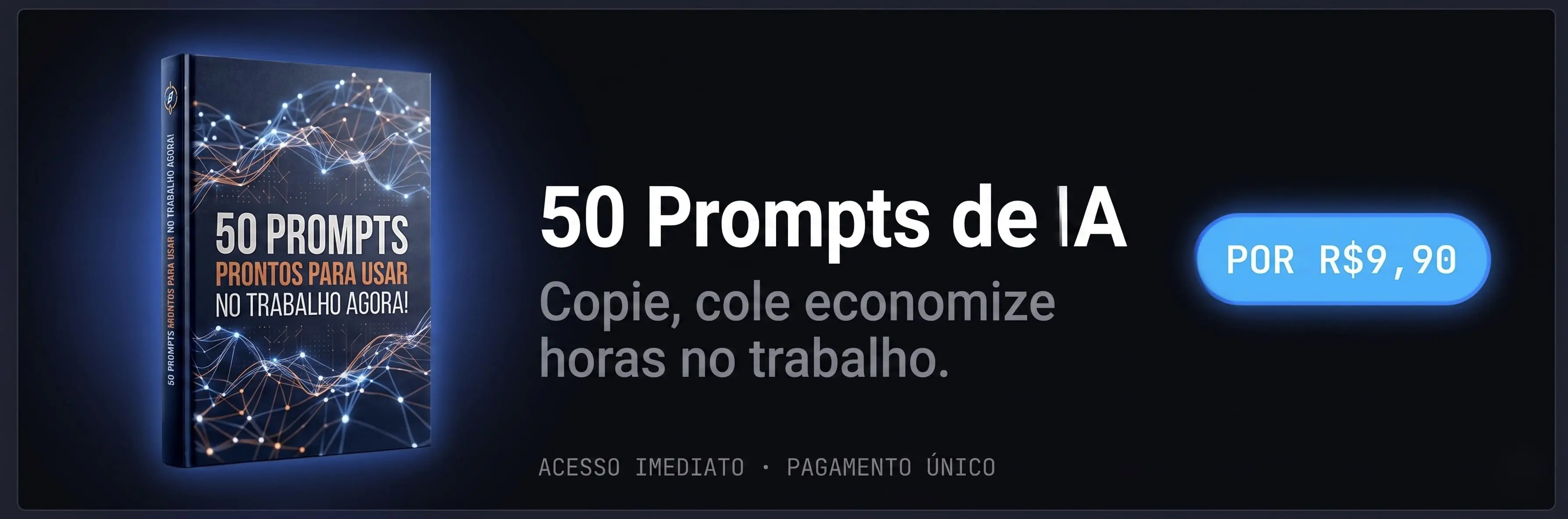 Ebook — 50 Prompts de IA